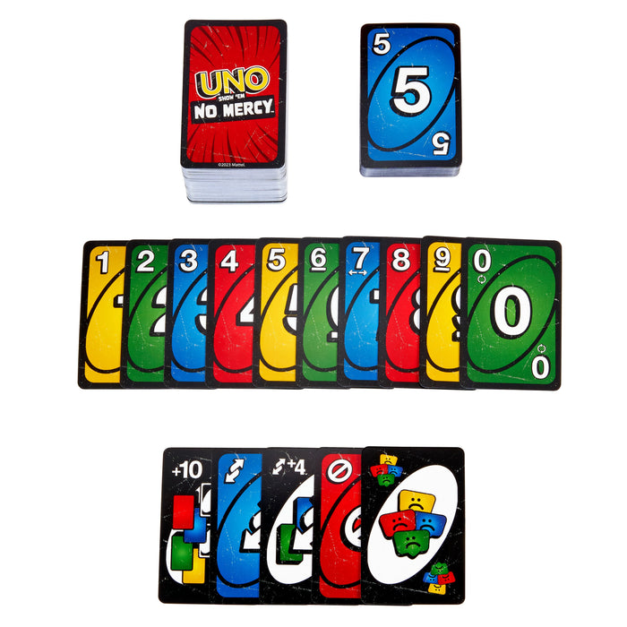 EAN 0194735220809 - Games HWV18 juego de tablero UNO Show 'em No Mercy Juego De Cartas Perder las cartas imagen 5