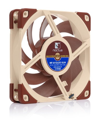 EAN 9010018100372 - Noctua NF A12x25 ULN Carcasa del ordenador Ventilador 12 cm Beige, Rojo imagen 2