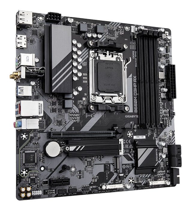EAN 4719331859510 - GIGABYTE B650M D3HP AX placa base AMD B650 Zócalo AM5 micro ATX imagen 3