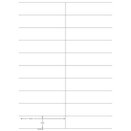 EAN 5705831260931 - Q-CONNECT KF26093 etiqueta de impresora Multicolor imagen 2