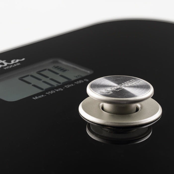 EAN 8436584382232 - JATA HBAS1499 báscula de baño Plaza Negro Báscula personal electrónica imagen 2