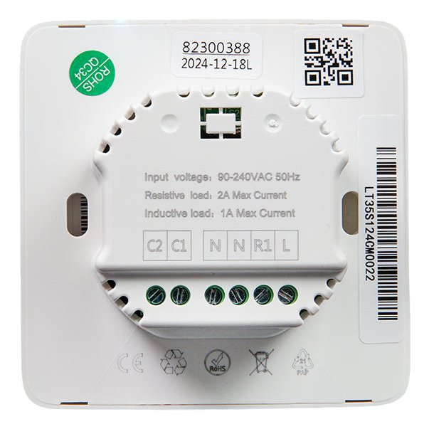 EAN 3800235260630 - Shelly LinkedGo Smart floor heating thermostat termoestato Blanco imagen 3