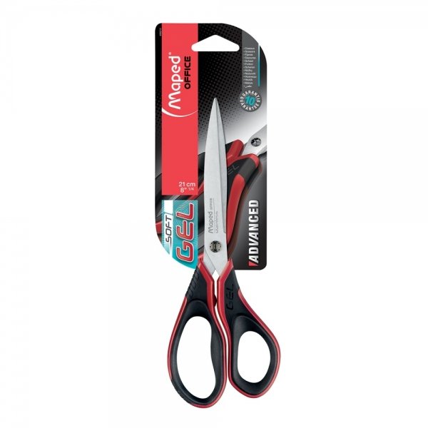 EAN 3154144992107 - Maped 499210 tijera de escritorio y manualidades Universal Corte recto Negro, Rojo, Plata imagen 2