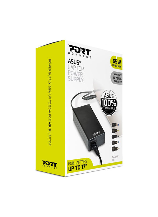 EAN 3567042030077 - Port Designs 900093-AS adaptador e inversor de corriente Interior 90 W Negro imagen 1