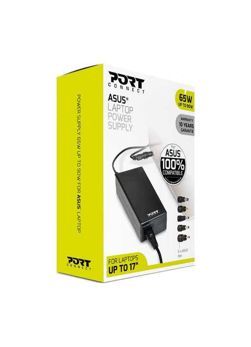 EAN 3567042030077 - Port Designs 900093-AS adaptador e inversor de corriente Interior 90 W Negro imagen 1