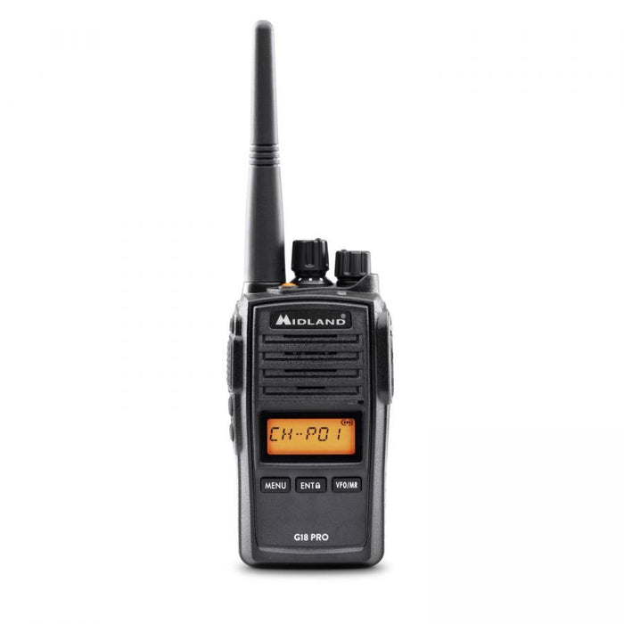 EAN 8011869204517 - Midland G18 Pro two-way radios 99 canales 446.00625 - 446.19375 MHz Negro imagen 1