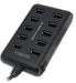 EAN 4052792006896 - LogiLink USB 2.0 10-Port Hub with On/Off Switch 480 Mbit/s imagen 1