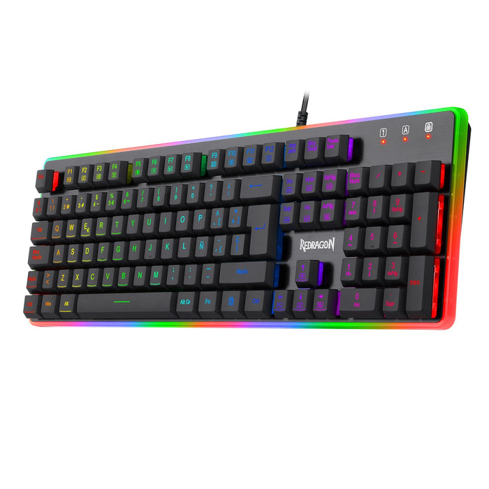 EAN 6950376779403 - REDRAGON K509RGB-SPS teclado Juego USB QWERTY Español Negro imagen 3