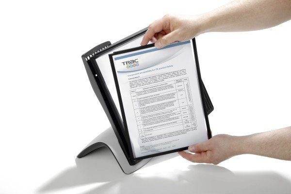 EAN 4005546507385 - Durable Sherpa Style Table 10 soporte para mostrar documentos Escritorio Retrato A4 imagen 11