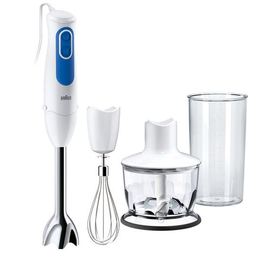 EAN 8021098770622 - Braun MQ3035WH Sauce 0,6 L Batidora de inmersión 700 W Azul, Blanco imagen 1