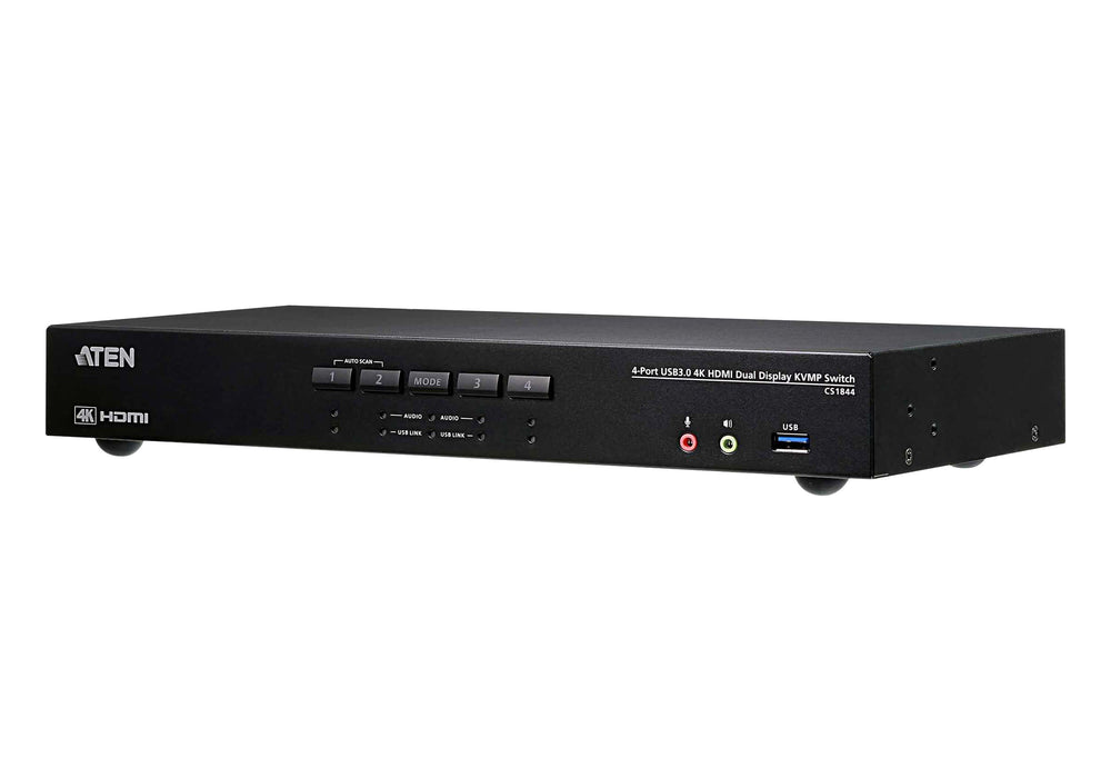 EAN 4710469340048 - ATEN CS1844-AT-G interruptor KVM Negro imagen 1