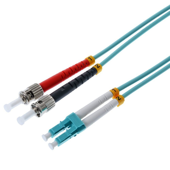 EAN 4005938264124 - Helos 10m OM3 LC/ST Cable de fibra óptica e InfiniBand Turquesa imagen 1