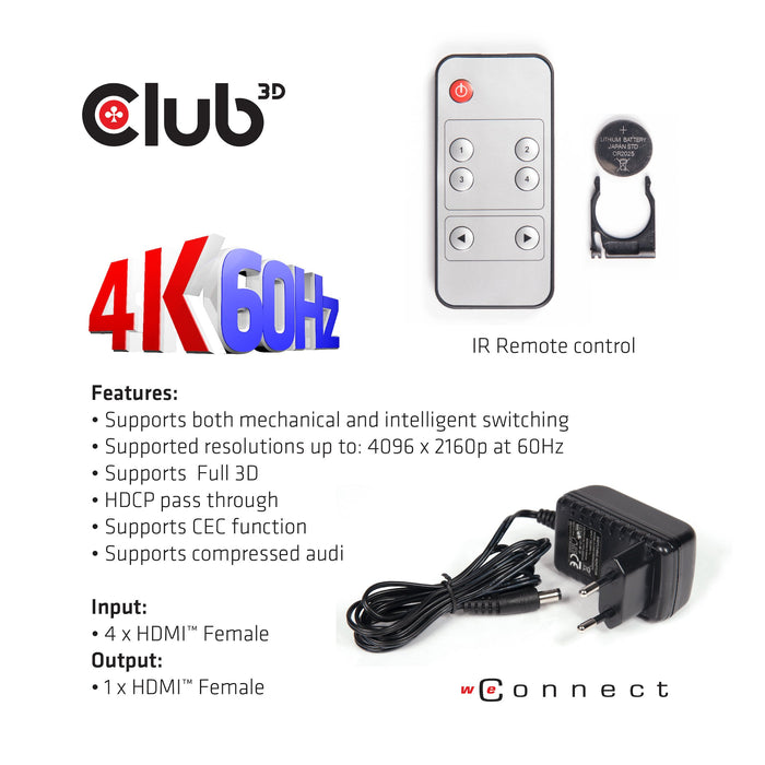 EAN 0841615101184 - CLUB3D CSV-1370 divisor de video 1 imagen 8