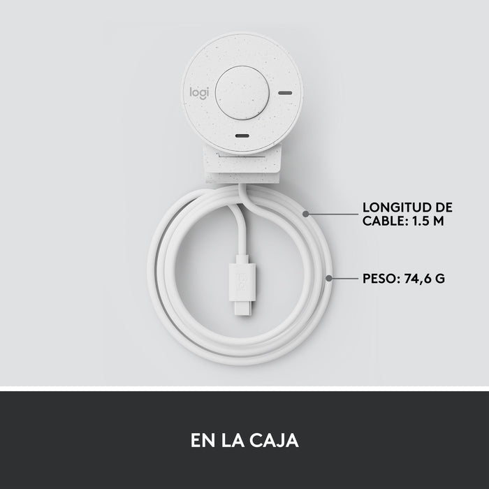 EAN 5099206104945 - Logitech 960-001442 cámara web 2 MP 1920 x 1080 Pixeles USB-C Blanco imagen 14
