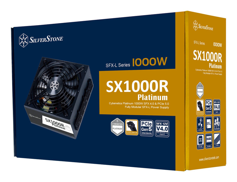 EAN 4710679816173 - Silverstone SX1000R Platinum unidad de fuente de alimentación 1000 W 24-pin ATX SFX-L Negro imagen 13