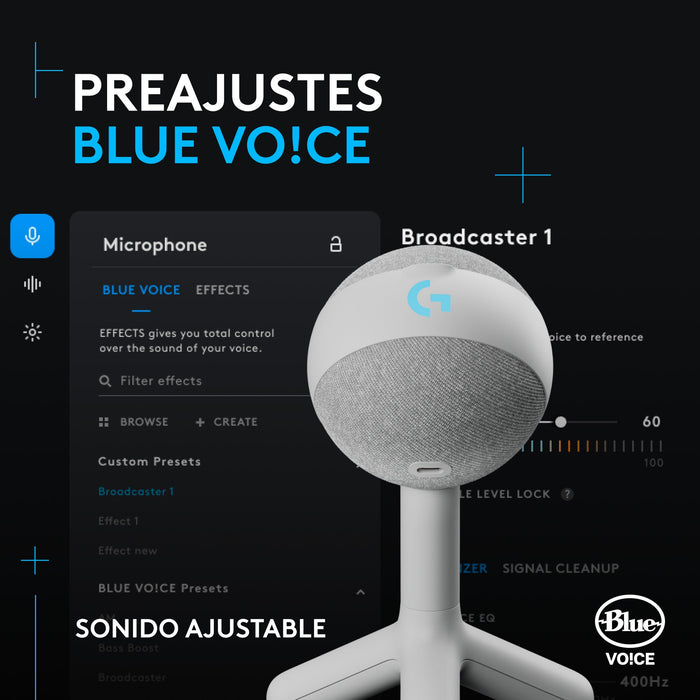 EAN 5099206114494 - Logitech G Yeti Orb Micrófono de superficie para mesa imagen 12