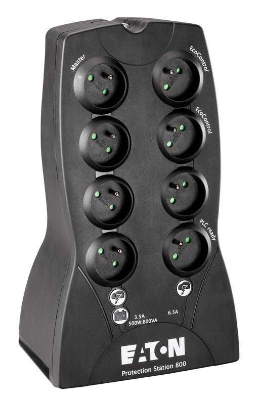 EAN 4044144610820 - Eaton Protection Station 800 DIN sistema de alimentación ininterrumpida (UPS) 0,8 kVA 500 W 8 salidas AC imagen 1