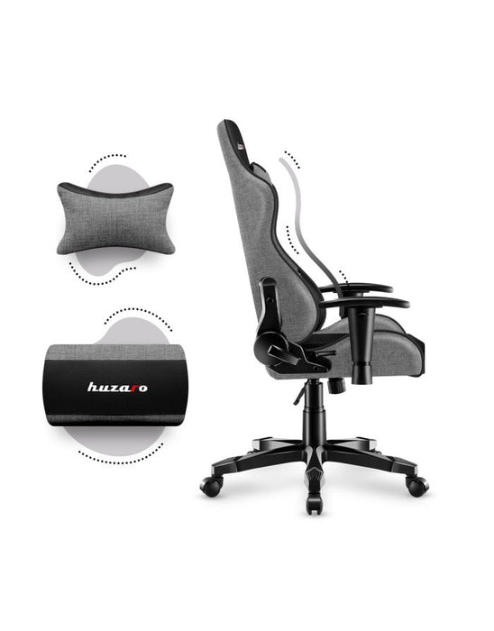 EAN 5903796010251 - Huzaro Ranger 6.0 Silla para videojuegos universal Asiento (de seguridad) de butaca Gris imagen 13