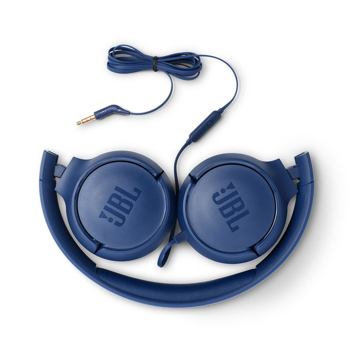 EAN 6925281939945 - JBL Tune 500 Auriculares Alámbrico Diadema Llamadas/Música Azul imagen 7