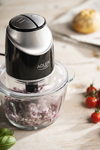 EAN 5903887803274 - Adler AD 4082 picadora eléctrica de alimentos 1,2 L 300 W Negro, Plata imagen 10