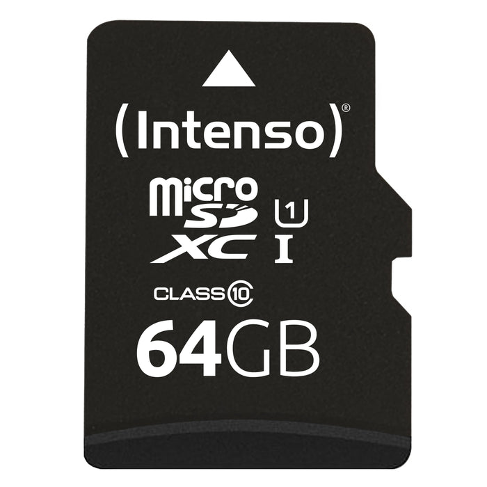 EAN 4034303019861 - Intenso 3423490 memoria flash 64 GB MicroSDXC UHS-I Clase 10 imagen 1