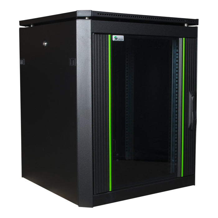 EAN 5420016845740 - LOGON RDL12U66BL armario rack 12U Rack o bastidor independiente Negro imagen 3