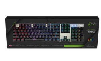 EAN 4260664871156 - MediaRange MRGS101-UK teclado Juego USB QWERTY Inglés internacional Negro, Plata imagen 3