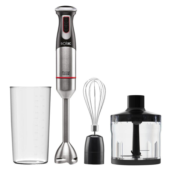 EAN 8433766160374 - Solac BA5609 PRO CHEF 1200 1 L Batidora de vaso 1200 W Negro, Acero inoxidable imagen 1