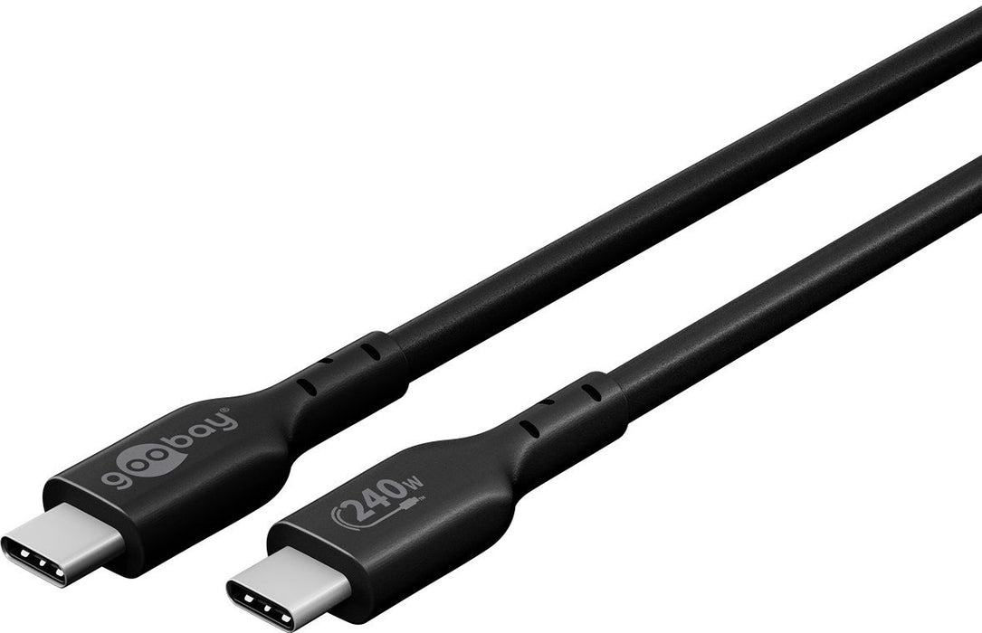EAN 4040849617171 - Goobay 61717 cable USB USB 2.0 1 m USB C Negro imagen 2