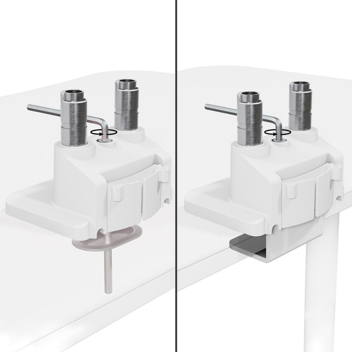 EAN 850072937342 - Arozzi AZ-ALZARE-NEO-DUO-WT soporte para monitor 81,3 cm (32") Escritorio Blanco imagen 4