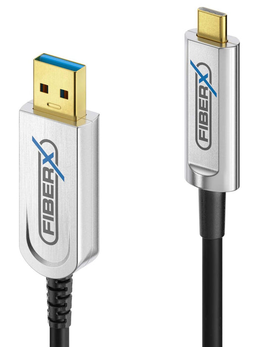 EAN 4251364732007 - FiberX FX-I630-007 cable USB USB 3.2 Gen 1 (3.1 Gen 1) 7 m USB C USB A Negro, Plata imagen 1