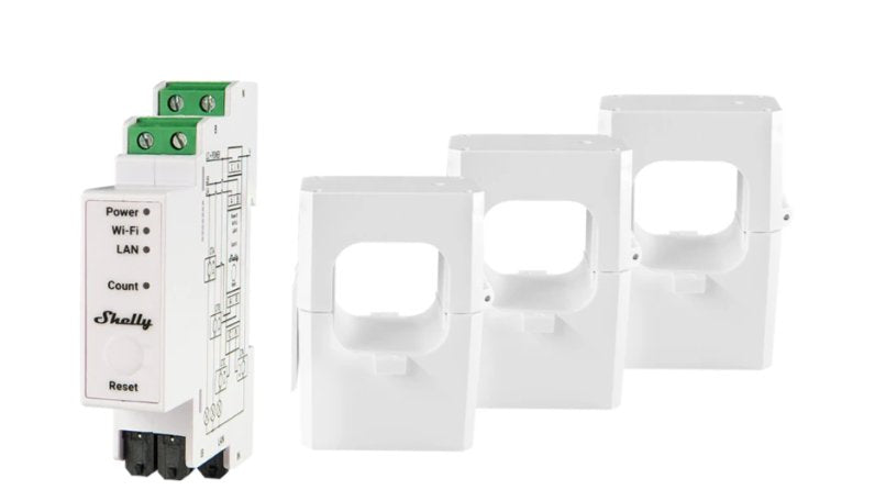 EAN 3800235268117 - Shelly Pro 3EM-400A medidor de coste energético Corriente alterna imagen 1