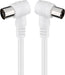 EAN 4040849115219 - Goobay 11521 cable coaxial 2,5 m Blanco imagen 1
