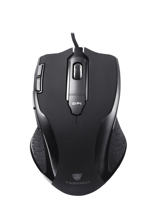 EAN 0609132867569 - Tesoro H2L Black Edition ratón Juego mano derecha USB tipo A Laser 5600 DPI imagen 2