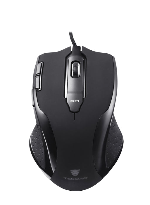 EAN 0609132867569 - Tesoro H2L Black Edition ratón Juego mano derecha USB tipo A Laser 5600 DPI imagen 2