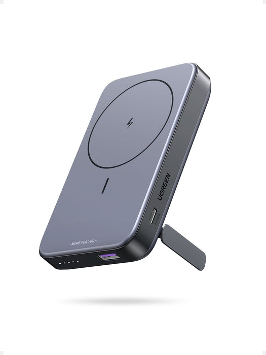 EAN 6941876210862 - Ugreen 10000mAh Mini Powerbank Wireless 20W with MagSafe grey imagen 3