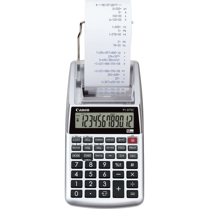 EAN 4549292105988 - Canon P1-DTSC II EMEA HWB calculadora Escritorio Calculadora de impresión Gris imagen 1