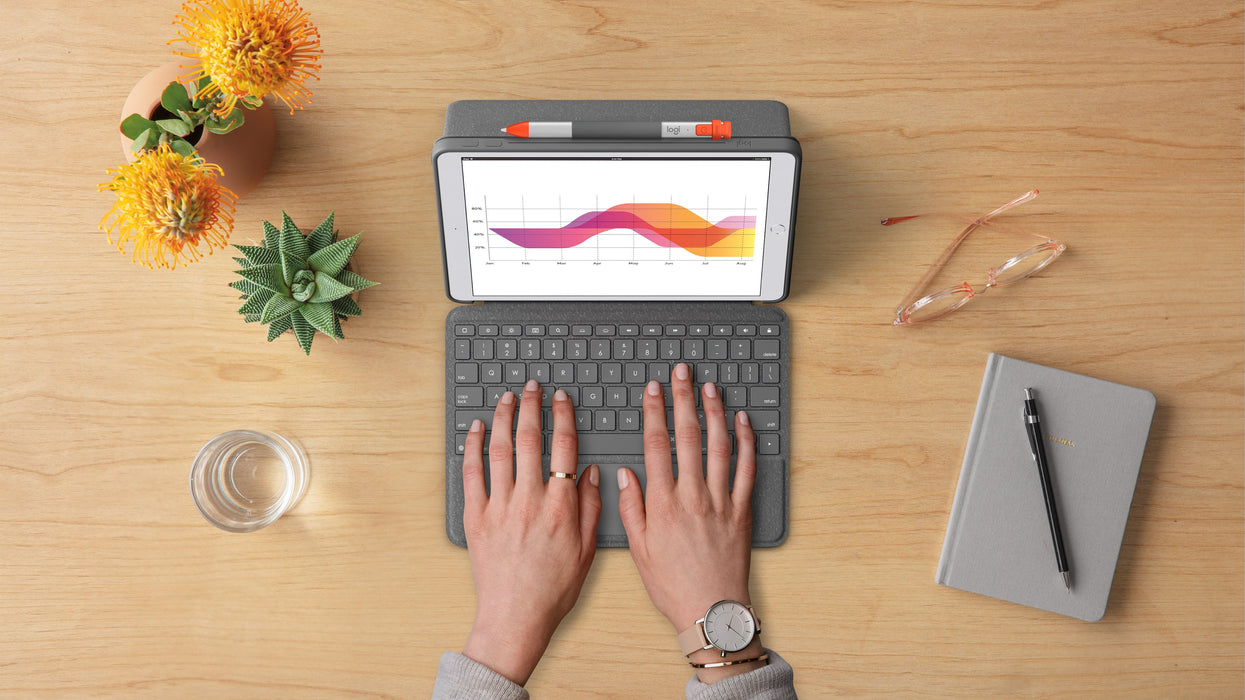 EAN 5099206090163 - Logitech 920-009626 teclado para móvil QWERTY Italiano Smart Connector Grafito imagen 6