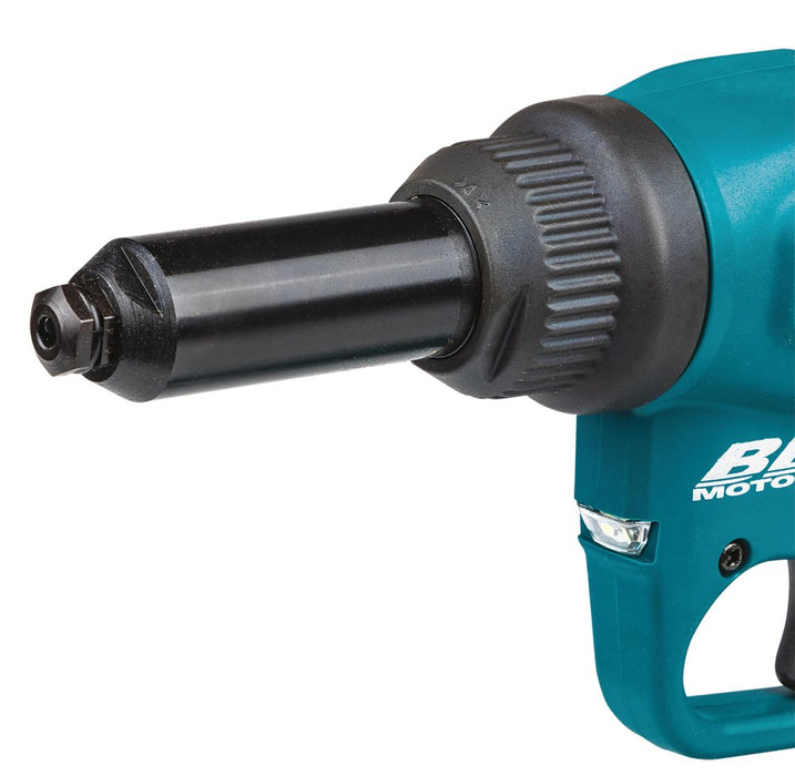 EAN 0088381876360 - Makita DRV250Z remachadora eléctrica Negro, Azul 2.4,3.2,4,4.8,6 mm 20 kN imagen 3