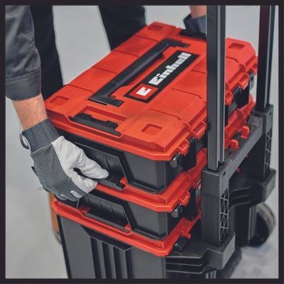 EAN 4006825660562 - Einhell E-Case L Caja de herramientas Polipropileno Negro, Rojo imagen 3