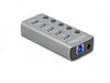 EAN 4043619632633 - DeLOCK 63263 hub de interfaz USB 3.2 Gen 1 (3.1 Gen 1) Type-B 5000 Mbit/s Gris imagen 2
