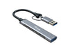 EAN 4015867242964 - Equip 128969 hub de interfaz USB 3.2 Gen 1 (3.1 Gen 1) Type-C 5000 Mbit/s Gris imagen 1