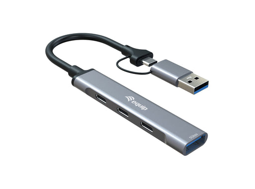 EAN 4015867242964 - Equip 128969 hub de interfaz USB 3.2 Gen 1 (3.1 Gen 1) Type-C 5000 Mbit/s Gris imagen 1