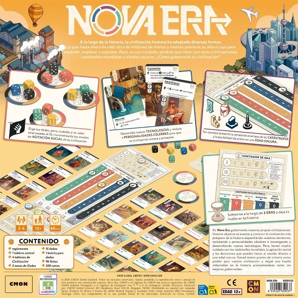 EAN 8435407650237 - Asmodee Nova Era 60 min Juego de mesa Simulación económica imagen 3