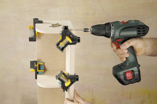 EAN 4006885305106 - wolfcraft GmbH ES 22 Sargento angular con escuadra de sujeción 2,2 cm Negro, Verde, Amarillo imagen 9