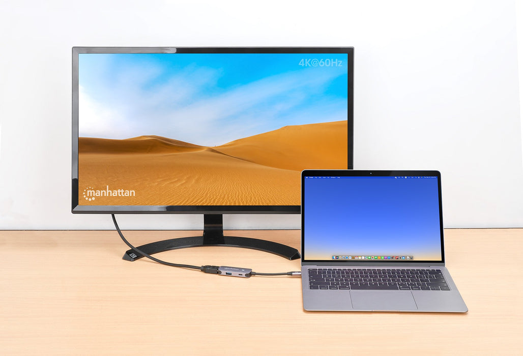 EAN 0766623190299 - Manhattan 190299 base para portátil y replicador de puertos Alámbrico USB 3.2 Gen 1 (3.1 Gen 1) Type-C Pl imagen 6