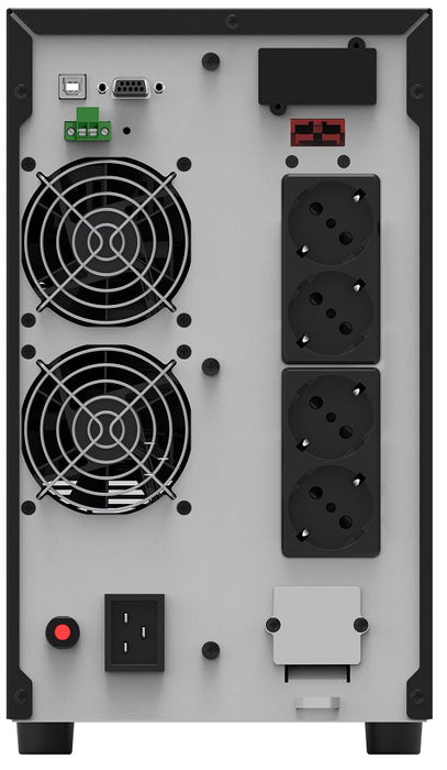 EAN 4260074982473 - PowerWalker VFI 3000 AT sistema de alimentación ininterrumpida (UPS) Doble conversión (en línea) 3 kVA 27 imagen 2