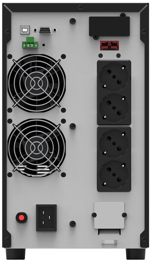 EAN 4260074982473 - PowerWalker VFI 3000 AT sistema de alimentación ininterrumpida (UPS) Doble conversión (en línea) 3 kVA 27 imagen 2