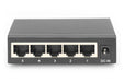 EAN 4016032492900 - Digitus DN-80202-1 switch No administrado Gigabit Ethernet (10/100/1000) Negro imagen 2