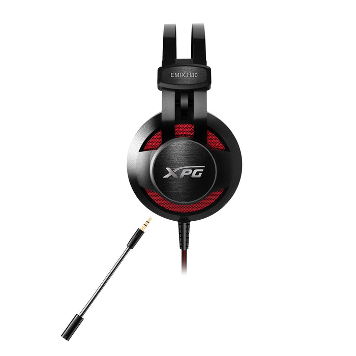 EAN 4713218461827 - XPG EMIX H30 + SOLOX F30 Auriculares Alámbrico Diadema Juego Negro, Rojo imagen 6